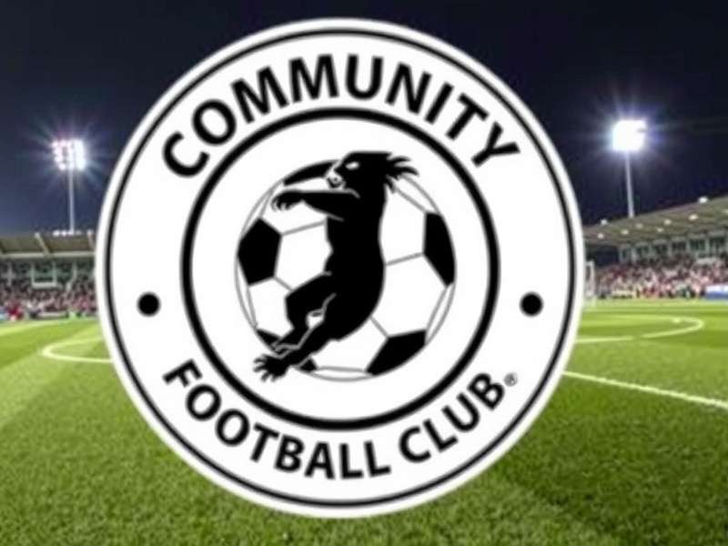 Competitive youth football match