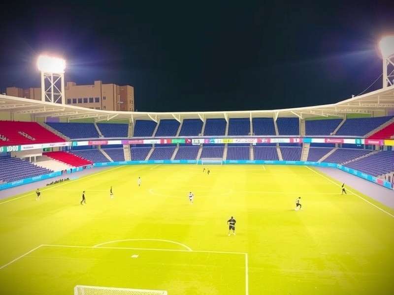 Youth football training session